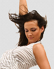 Example of a hand made clipping path